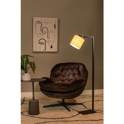 Lampa podłogowa LESLEY - 1xE27 - Black 03750/81/30 Lucide